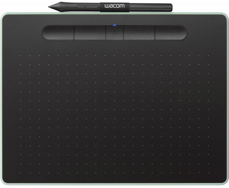 Графический планшет Wacom Intuos M Bluetooth Pistachio (CTL-6100WLE-N) - Фото 1