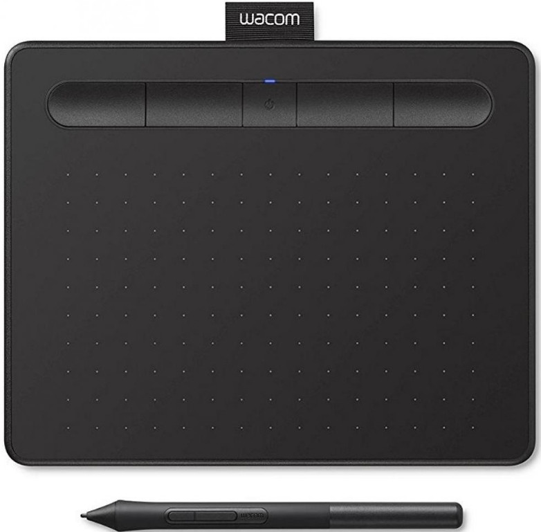 Графический планшет Wacom Intuos S Bluetooth Black (CTL-4100WLK-N) - Фото 1