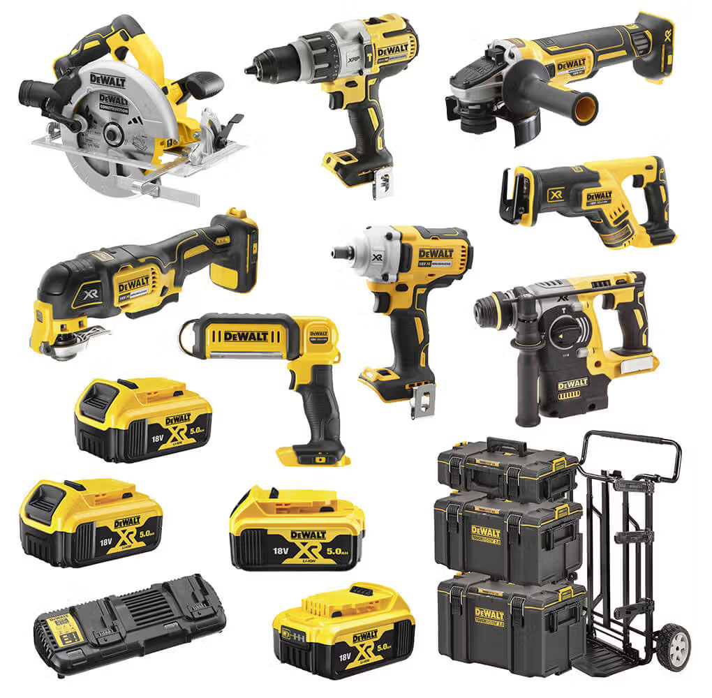 Набор электроинструментов DeWALT 18 В XR Li-lon (DCK856P4) - Фото 1