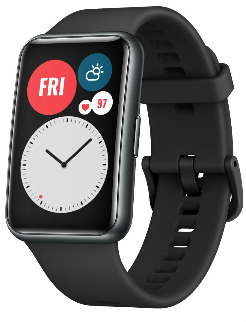 HUAWEI WATCH FIT BLACK 】 купить в Киеве, Украине. Смарт-часы Huawei ...