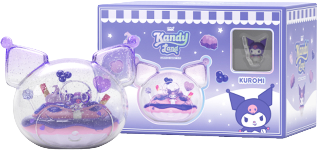 Колекційна фігурка набір MIGHTY JAXX Kandyland: Sanrio - КУРОМІ (WB24SRMJ00501) - Фото 1