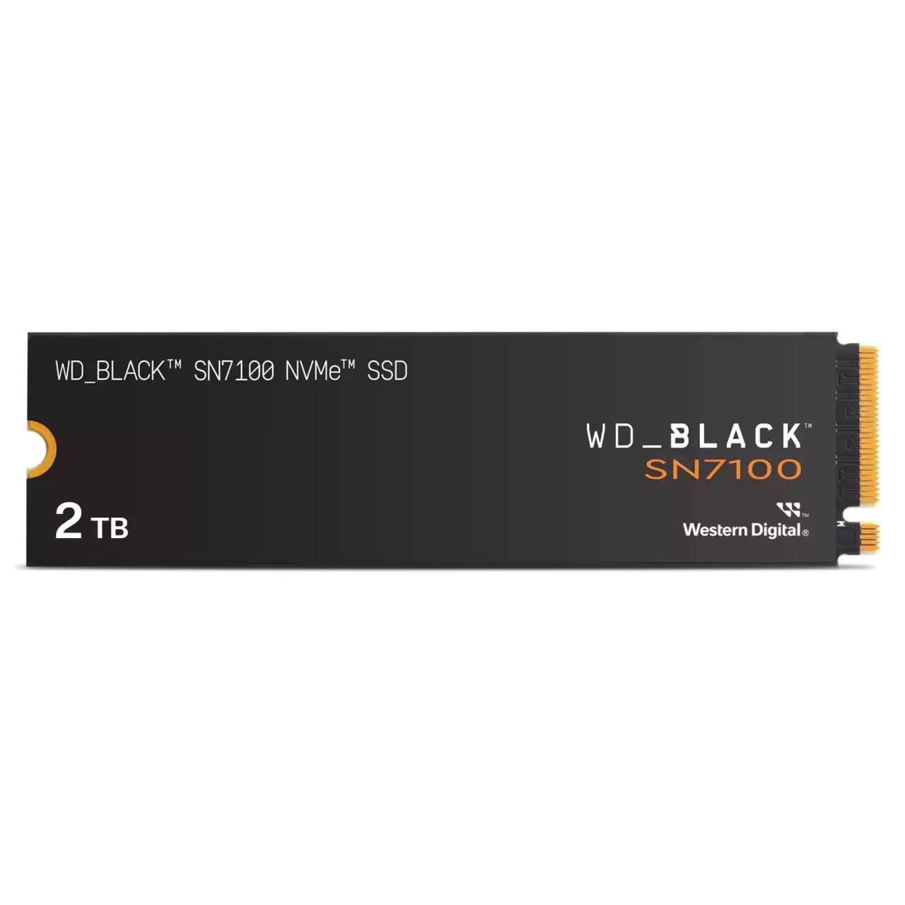 SSD-накопичувач внутрішній Western Digital G4 M.2 NVME 2TB Black SN7100 (WDS200T4X0E) - Фото 1