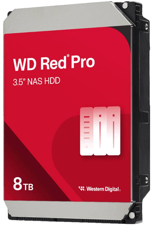 Жесткий диск внутренний Western Digital Red Pro 8Tb WD8005FFBX SATA (WD8005FFBX) - Фото 1