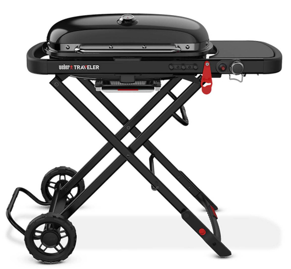 Гриль газовый Weber Traveler LP Stealth, Black (9013075) - Фото 1