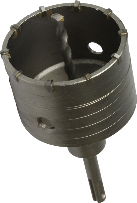 Коронка по бетону Werk 80 мм SDS-plus 07х110 мм (WE104080) - Фото 1