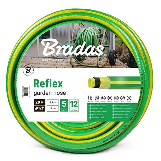 Шланг поливочний BRADAS REFLEX 3/4" 25 м (WFR3/425) - Фото 1