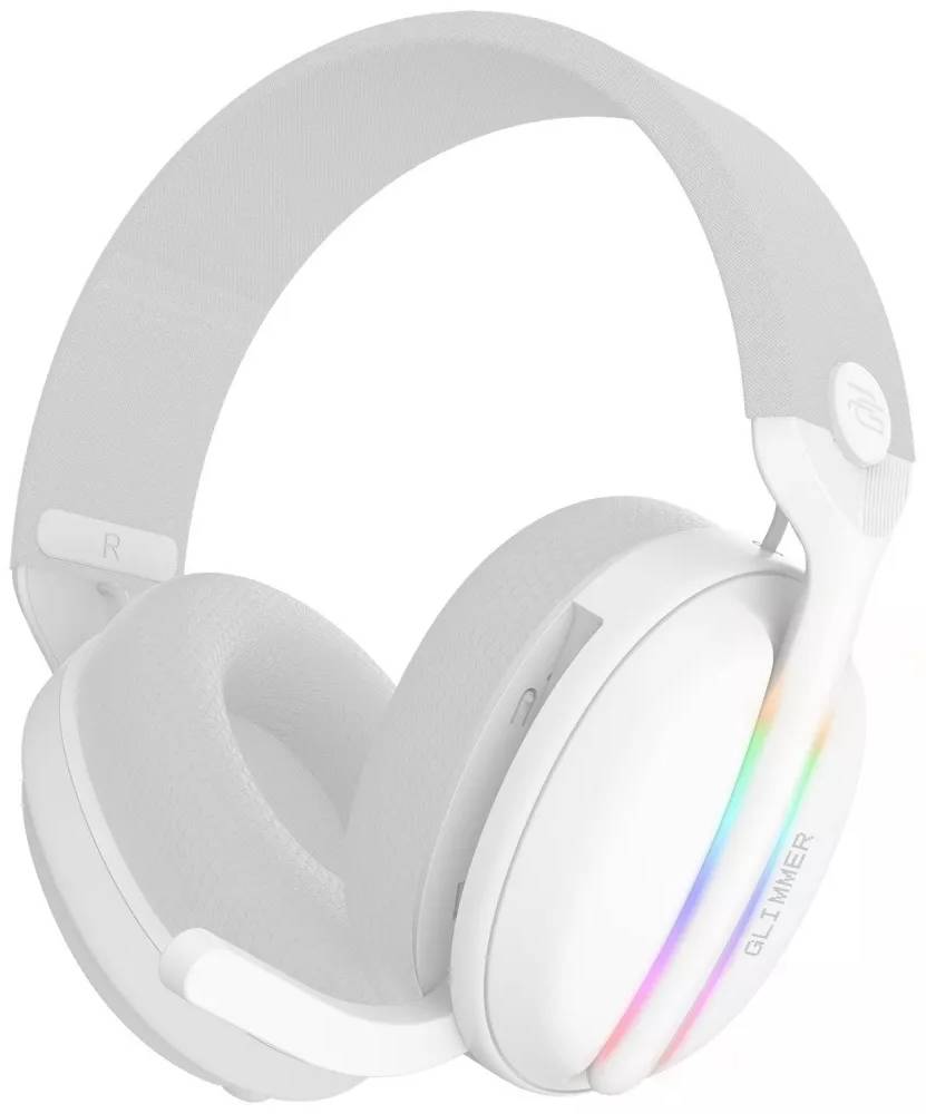 Гарнитура беспроводная игровая Proove Gaming Glimmer (APP) White/Purple (WHGL00022017) - Фото 1