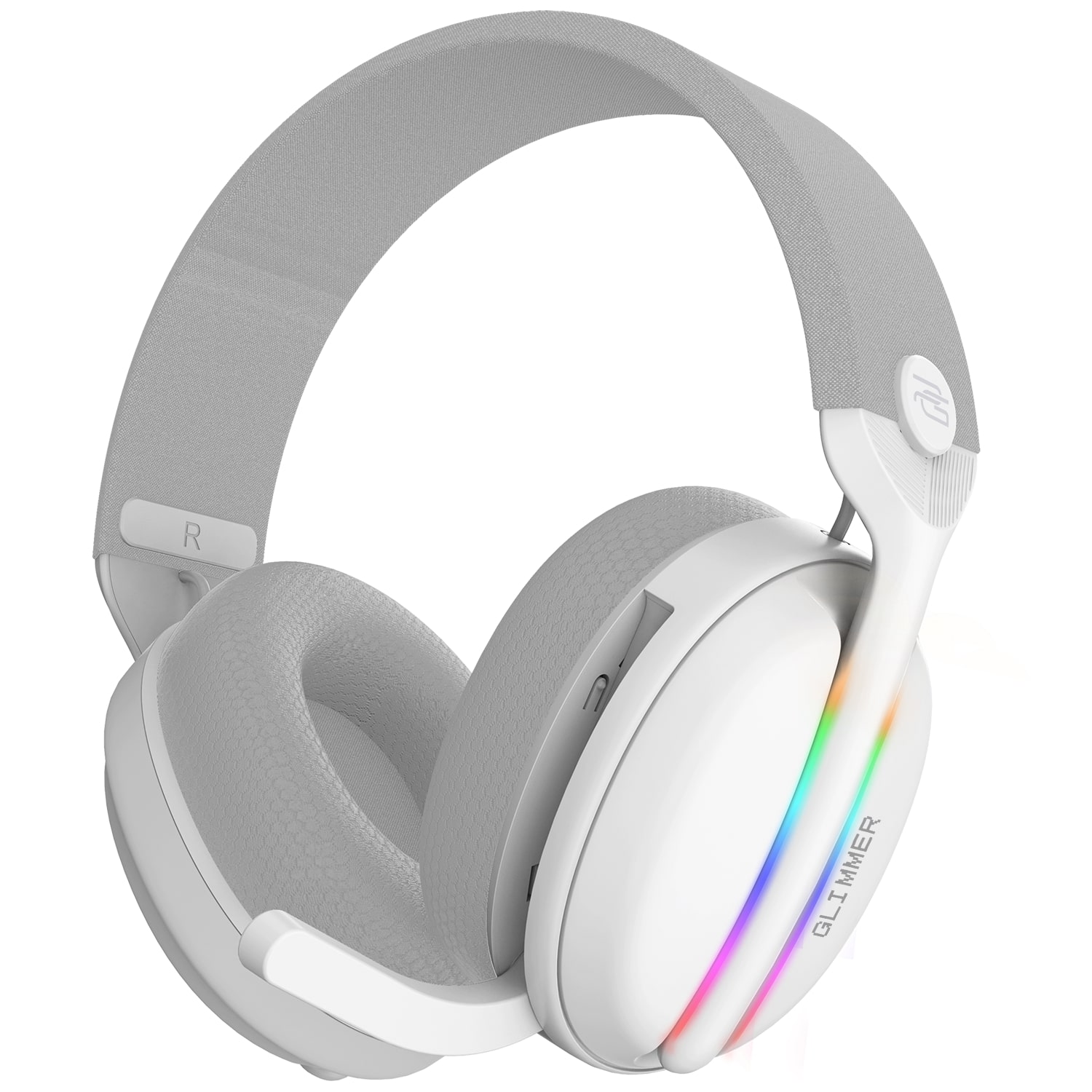 Купить Гарнитура беспроводная игровая Proove Gaming Glimmer (APP) White/Purple (WHGL00022017) - Фото 1 Гарнитура беспроводная игровая Proove Gaming Glimmer (APP) White/Purple (WHGL00022017) - Фото 1