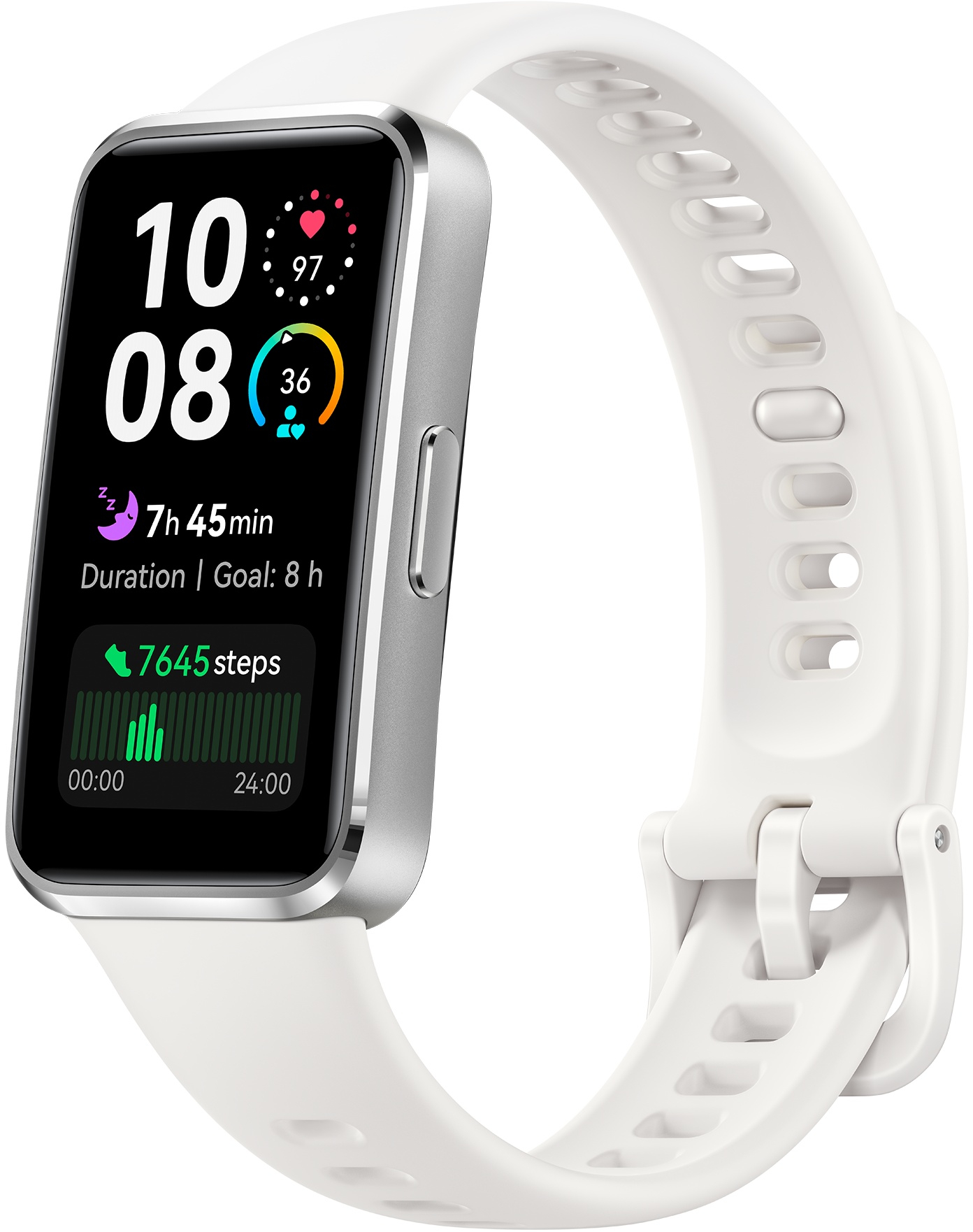 Смарт-часы Huawei Band 10 White Metal Body - Фото 1