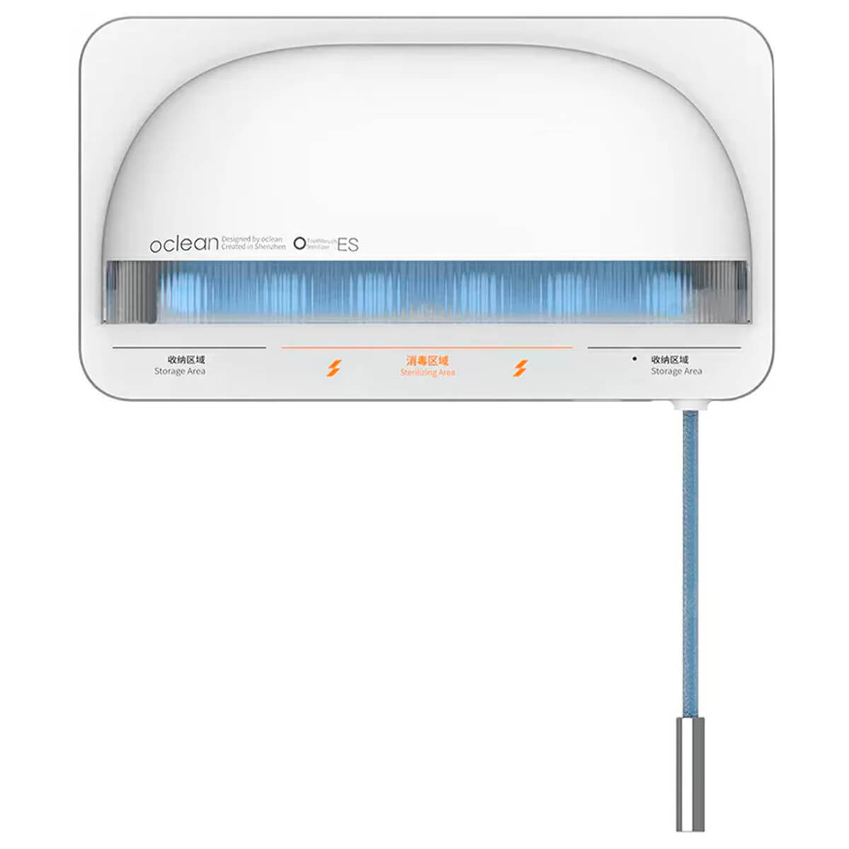 Стерилізатор УФ для електричних зубних щіток Oclean S1 Toothbrush Sanitizer White (6970810552638) - Фото 1