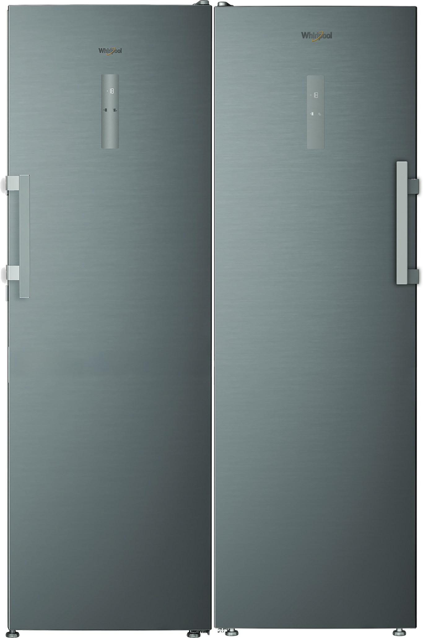 Комплект техніки Whirlpool Холодильник + Морозильна камера Whirlpool WHMLF 6442 XP4 + WHMFF 6312 XP4