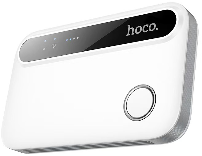 Маршрутизатор интернет WiFi6+4G HOCO HI41 Mobile portable WiFi White ...