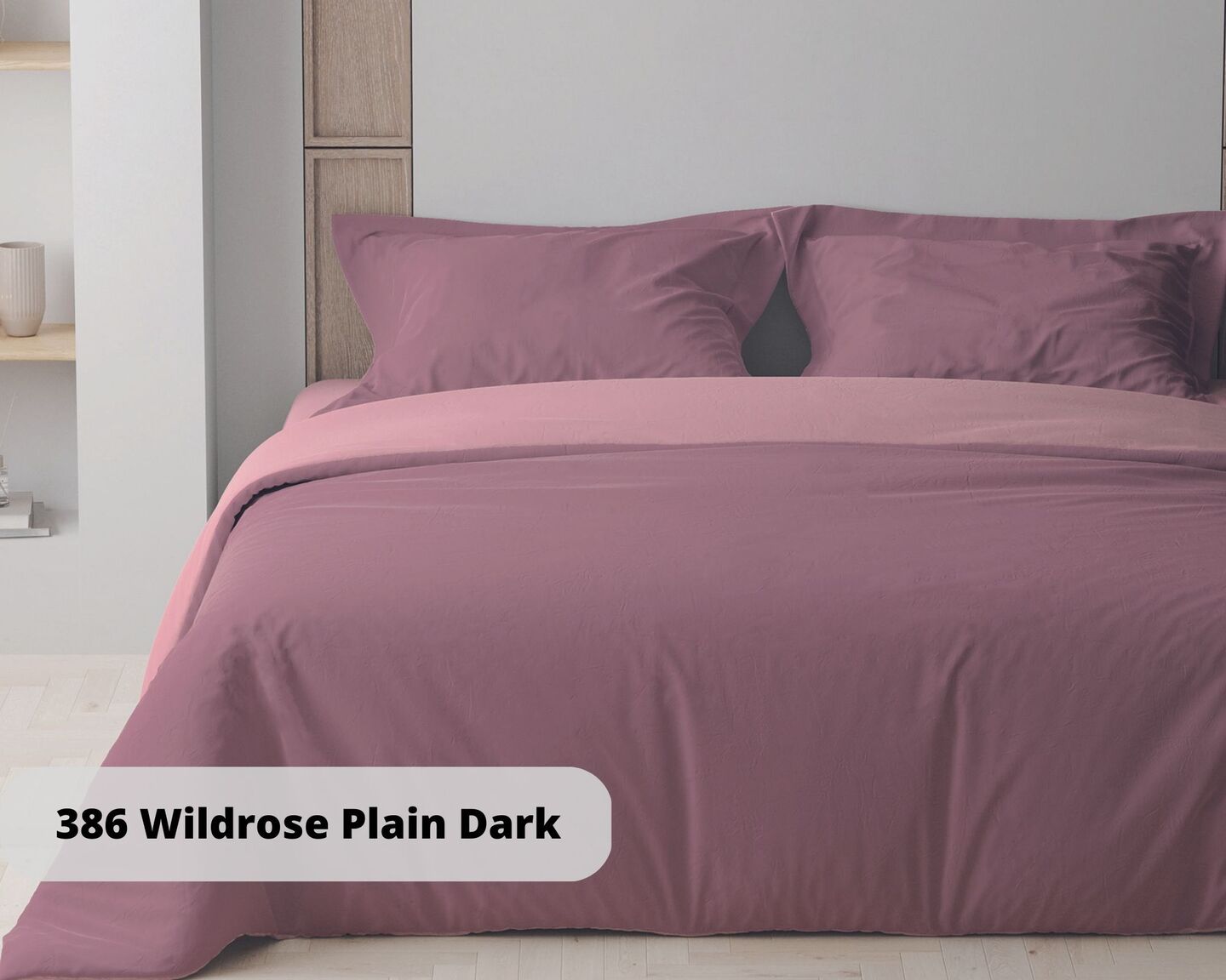 Комплект постільної білизни ТЕП 386 Wildrose Plain Dark (2-00880_25010) - Фото 1