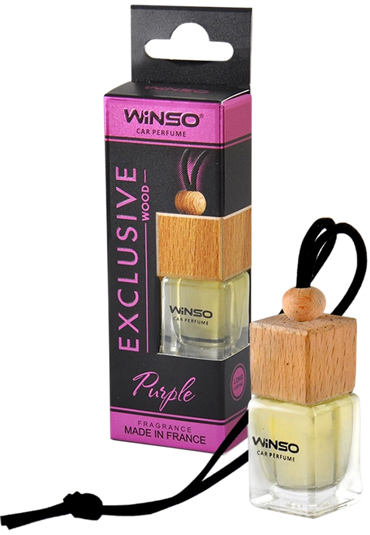 Ароматизатор для авто Winso Exclusive Wood 6,0 мл Purple (530740)