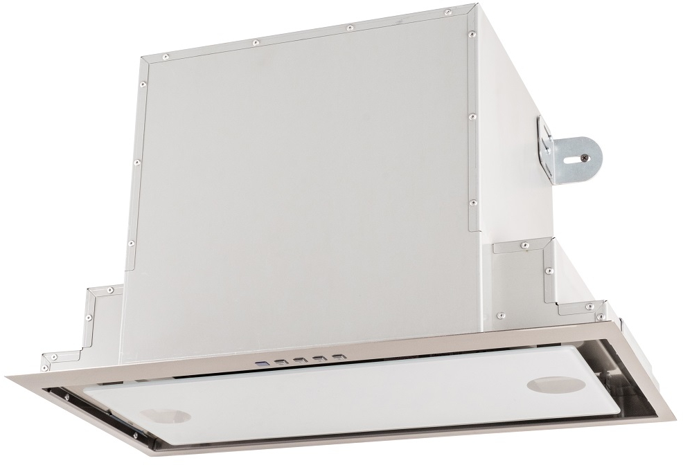 Вытяжка встраиваемая Akpo WK-12 Neva Glass 1200 Inox+White 60 - Фото 1
