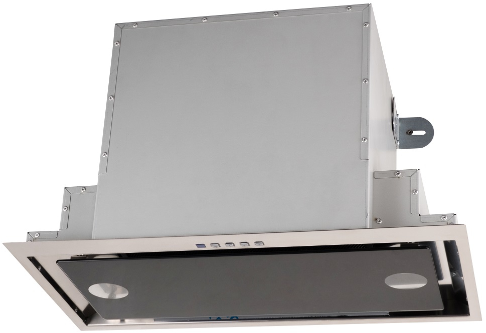 Вытяжка встраиваемая Akpo WK-10 Neva Glass 850 Inox+Black 60 - Фото 1