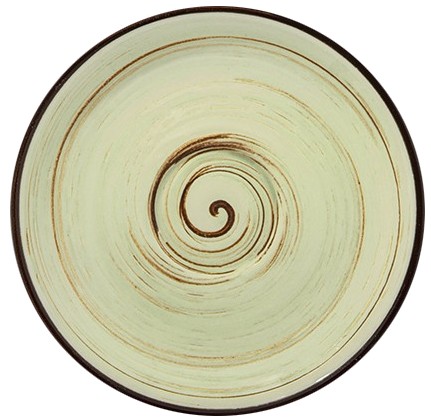 Блюдце Wilmax Spiral Pistachio 14 см (WL-669135 / B) - Фото 1