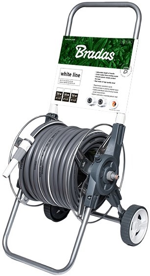 Купити Котушка для шланга
 BRADAS WHITE SILVER PLUS 1/2" 20 м (WL-W2K20) - Фото 1 Котушка для шланга
 BRADAS WHITE SILVER PLUS 1/2" 20 м (WL-W2K20) - Фото 1