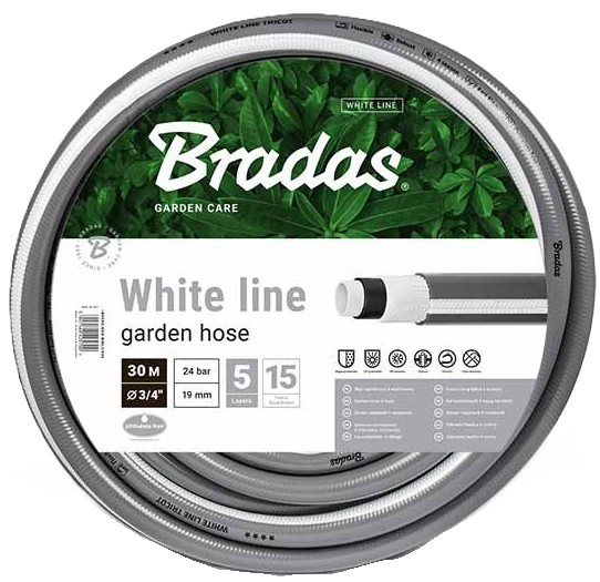 Шланг поливочний BRADAS NTS White 5/8" 50 м (WWL5/850) - Фото 1
