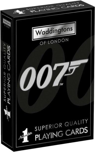 Настольная игра карточная (18+) Winning Moves JAMES BOND 007 Waddingtons No. 1 ORIGINAL CLASSIC (WM00383-EN1-12) - Фото 1