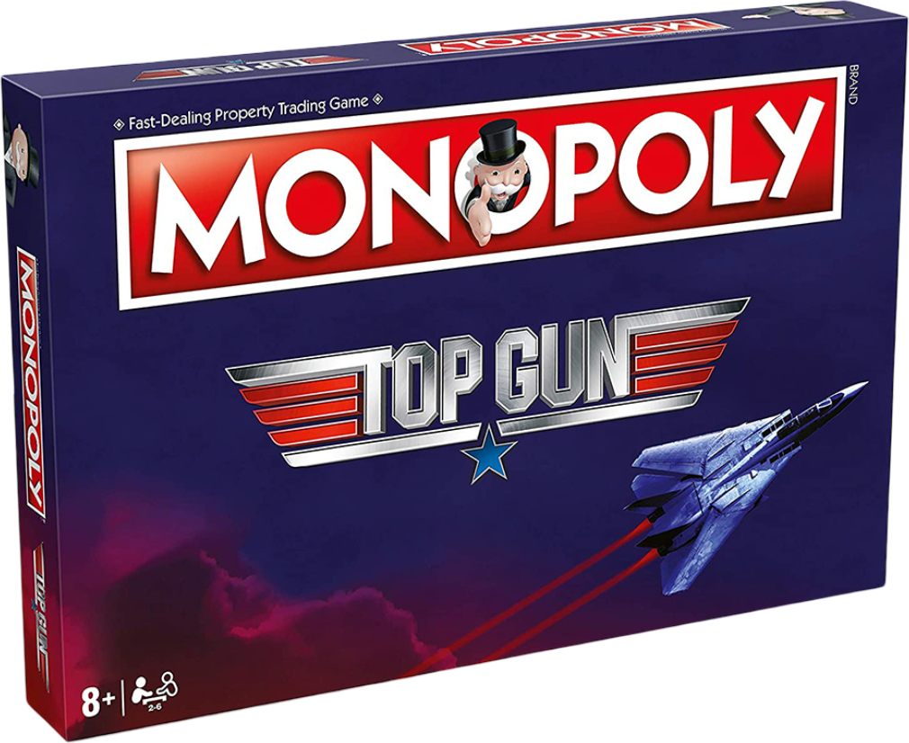Купити Настільна гра (8+) Winning Moves TOP GUN Monopoly (WM00548-EN1-6) - Фото 1 Настільна гра (8+) Winning Moves TOP GUN Monopoly (WM00548-EN1-6) - Фото 1