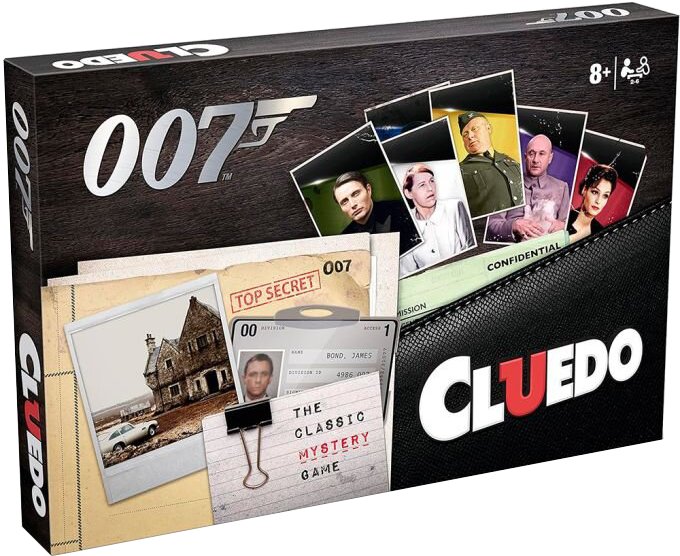Настольная игра (8+) Winning Moves James Bond 007 Cluedo (WM01312-EN1-6)  - Фото 1