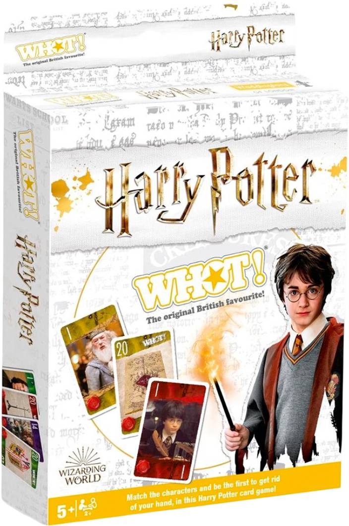 Настільна гра карткова (12+) Winning Moves HARRY POTTER WHOT! Board Game (WM02821-ML2-12) - Фото 1