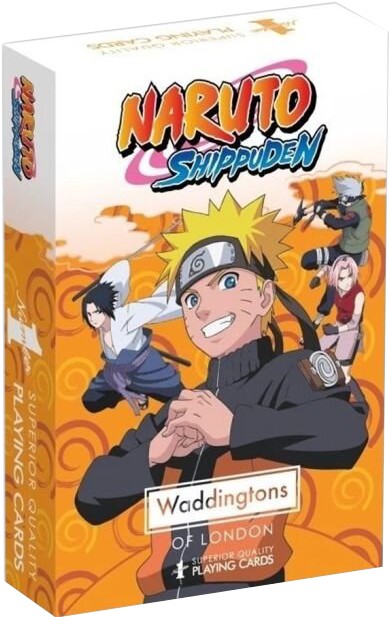 Настольная игра карточная (18+) Winning Moves NARUTO SHIPPUDEN (WM03022-EN1-12) - Фото 1