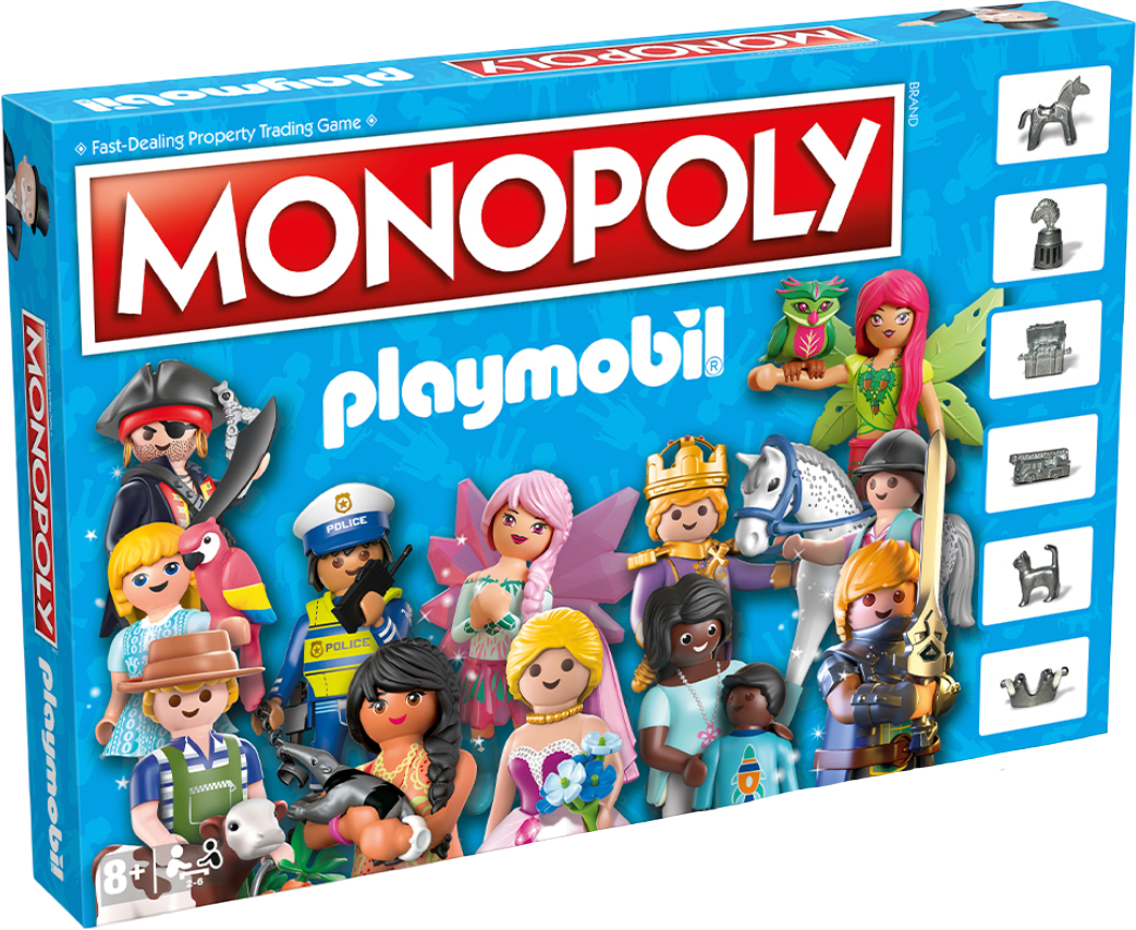 Настольная игра (8+) Winning Moves PLAYMOBIL Monopoly - EN (WM03715-EN1-6) - Фото 1