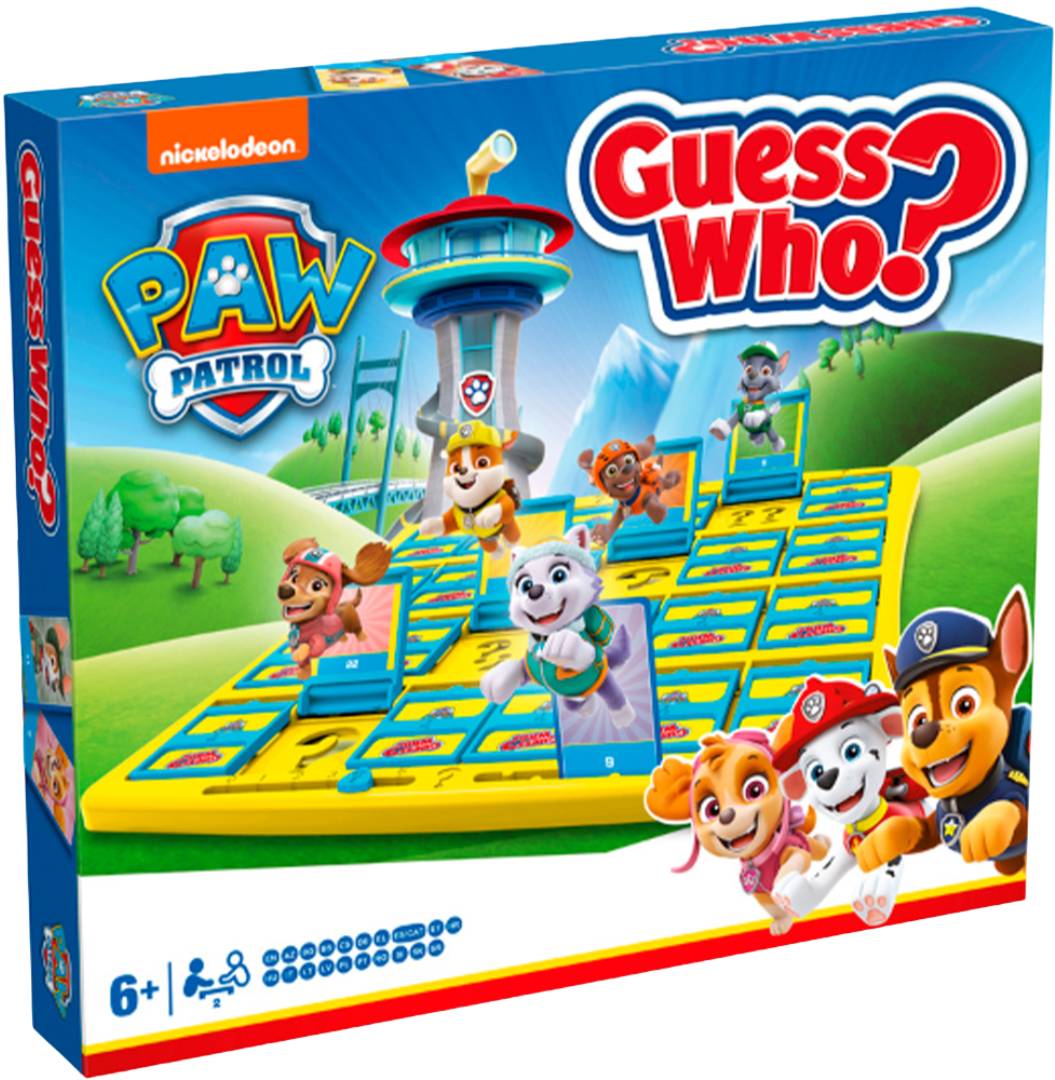 Настільна гра карткова (5-7 років) Winning Moves PAW PATROL Guess Who (WM04175-ML1-6) - Фото 1