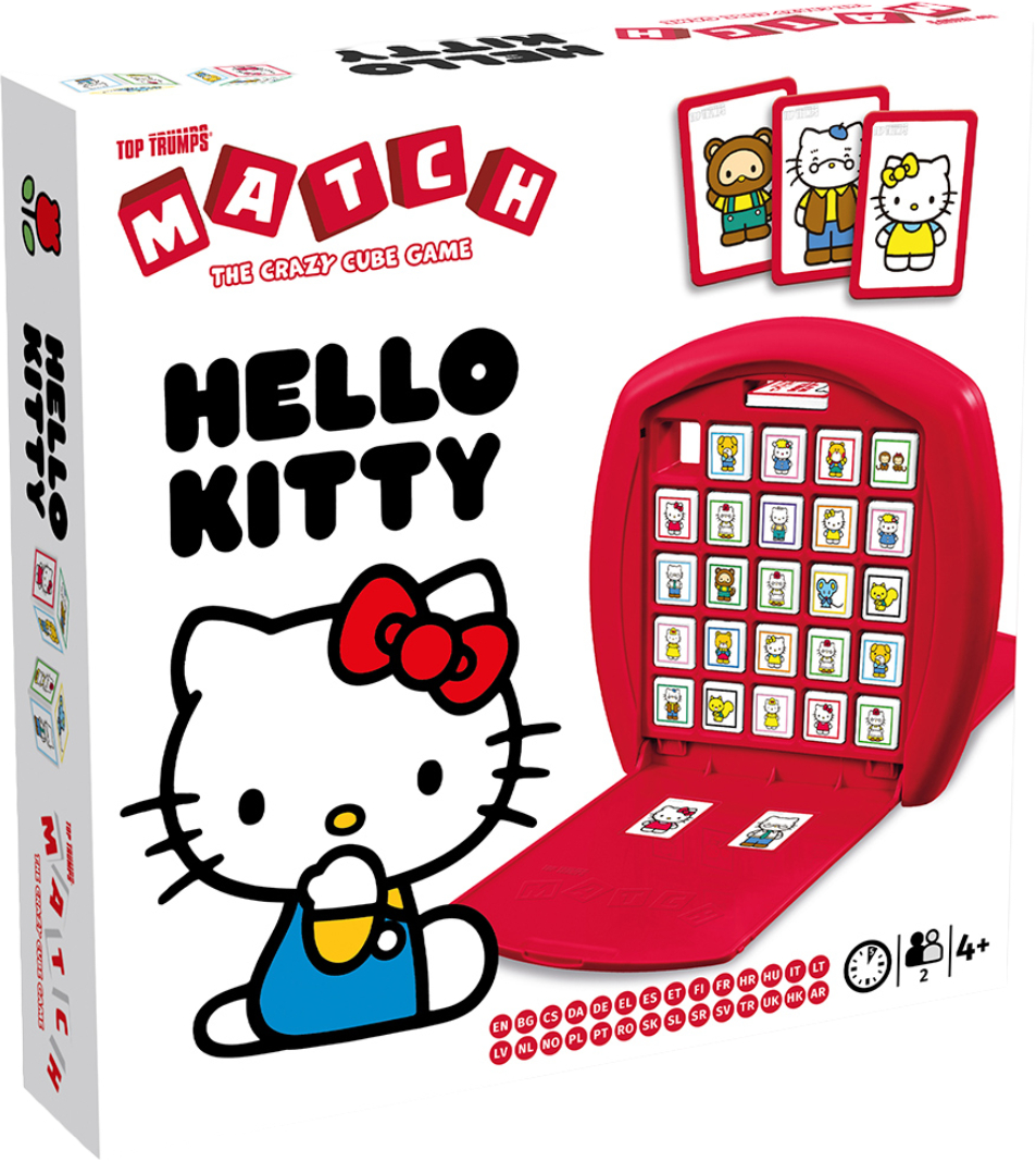 Купити Настільна гра (3-4 роки) Winning Moves HELLO KITTY Top Trumps Match (WM04859-ML1-6) - Фото 1 Настільна гра (3-4 роки) Winning Moves HELLO KITTY Top Trumps Match (WM04859-ML1-6) - Фото 1