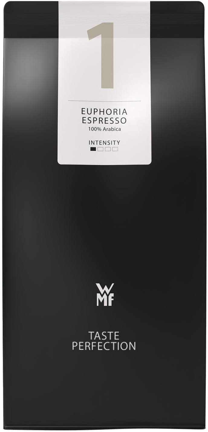 Кофе в зернах WMF обжаренный с кофеином Euphoria Espresso, 1 кг - Фото 1