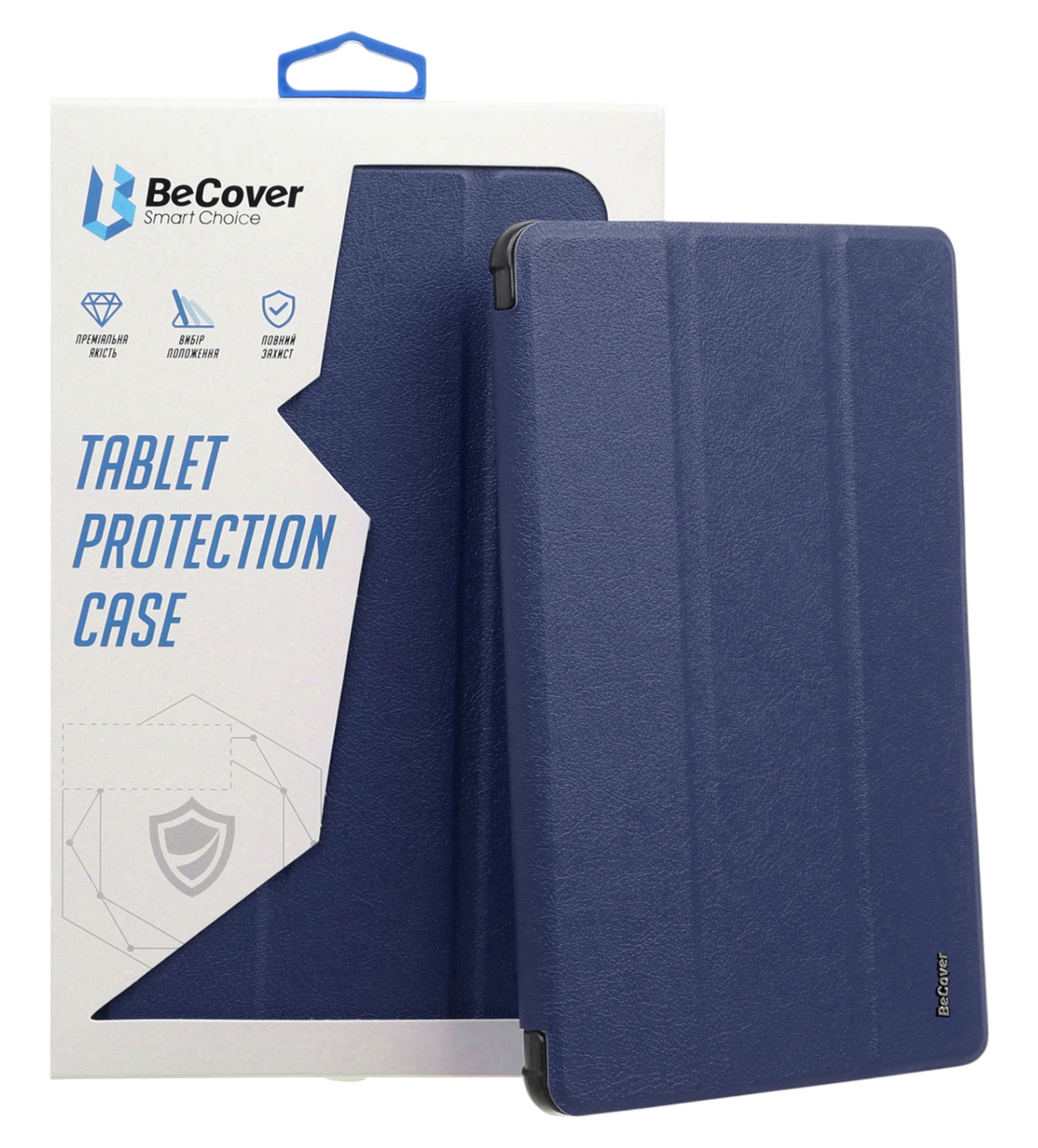 Чехол для планшета BeCover Smart Case for Xiaomi Pad 6S Pro 12.4" Deep Blue (711084) - Фото 1