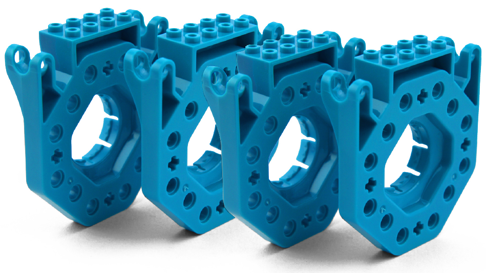 Набор для расширения программируемого робота Wonder Workshop Building Brick Connectors (1-BB01-01) - Фото 1