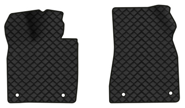 Коврики из экокожи в салон авто передние EVAtech для EX5-Z Weltmeister 2018 1 поколение SUV China (WR41895AD2AV4BBB) - Фото 1