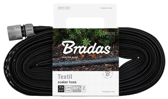 Шланг поливочний BRADAS SOAKER TEXTIL HOSE 15 м (WSTH15) - Фото 1