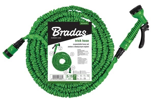 Набір для поливу BRADAS TRICK HOSE 10-30 м Зелений (WTH1030GR-T-L) - Фото 1