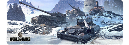 Килимок для миші ігровий Voltronic World of Tanks-16 (WTPCT16) - Фото 1