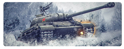 Килимок для миші ігровий Voltronic World of Tanks-45 (WTPCT45) - Фото 1