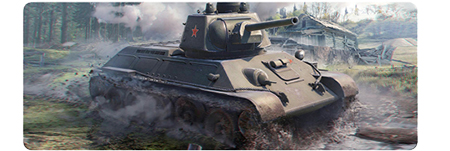Килимок для миші ігровий Voltronic World of Tanks-64 (WTPCT64) - Фото 1