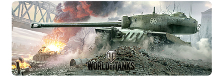 Килимок для миші ігровий Voltronic World of Tanks-80 (WTPCT80) - Фото 1