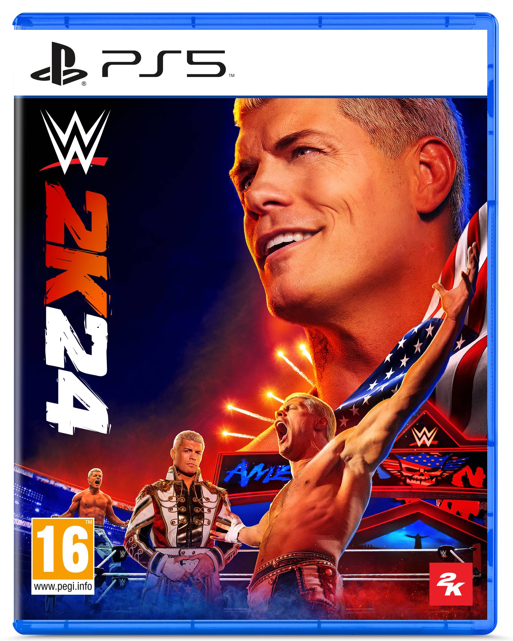 Игровой диск PS5 WWE 2K24 купить - цена, характеристики | COMFY