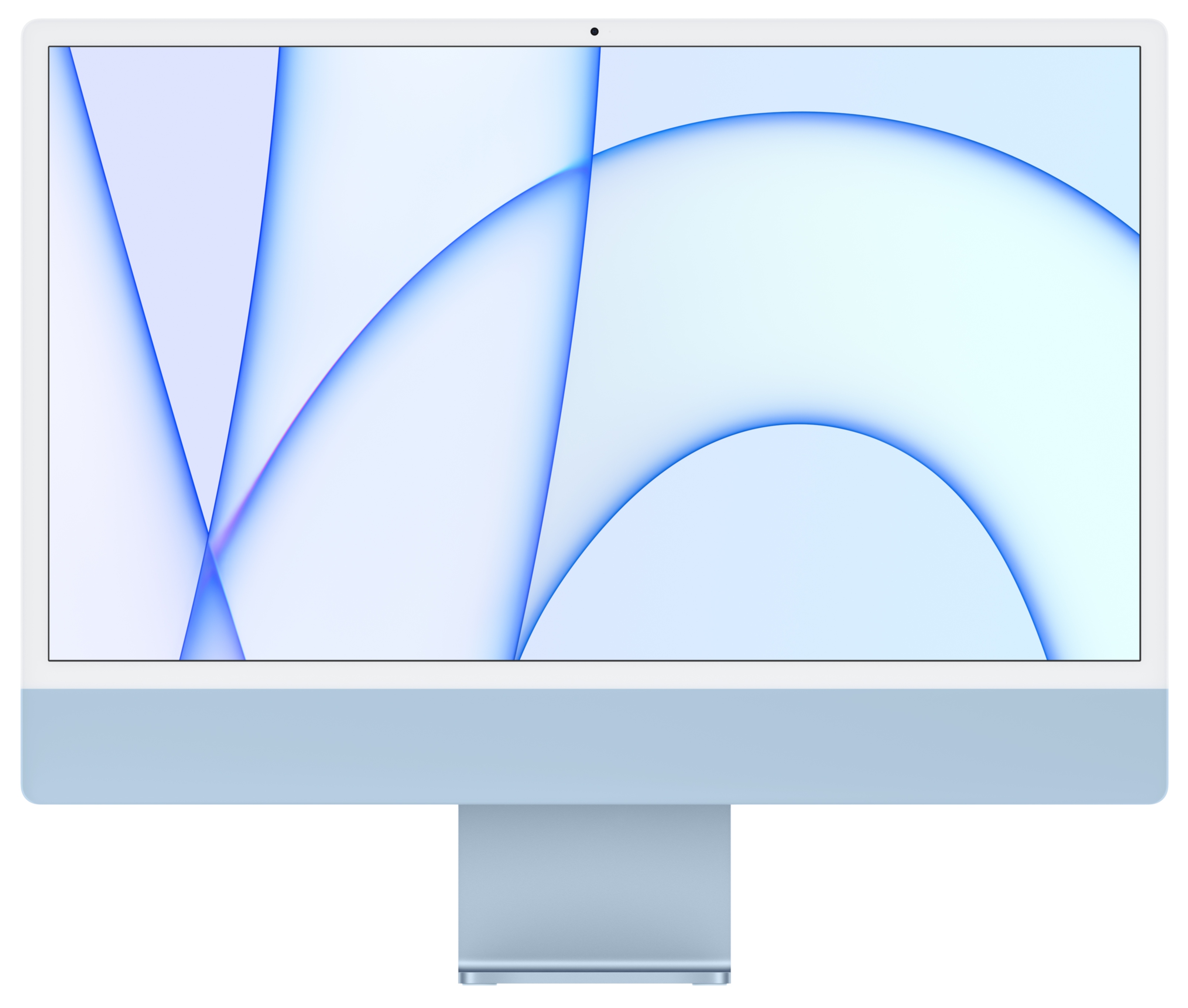 Комп'ютер-моноблок Apple New iMac 24'' M1 Retina 4.5K 8-Core GPU 256GB Blue (MGPK3) 2021 - Фото 1