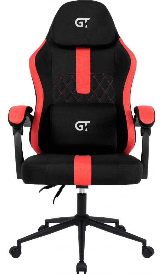 Кресло для геймеров GT Racer X-2326 Fabric Black/Red - Фото 1