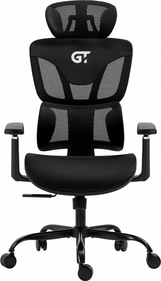 Крісло для геймерів GT Racer X-6005 Black - Фото 1