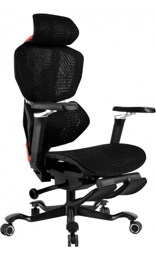 Кресло для геймеров GT Racer X-7001 Black/Red - Фото 1