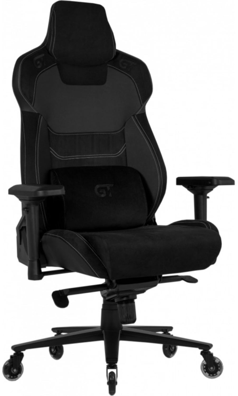 Кресло для геймеров GT Racer X-8704 Velvet Black - Фото 1