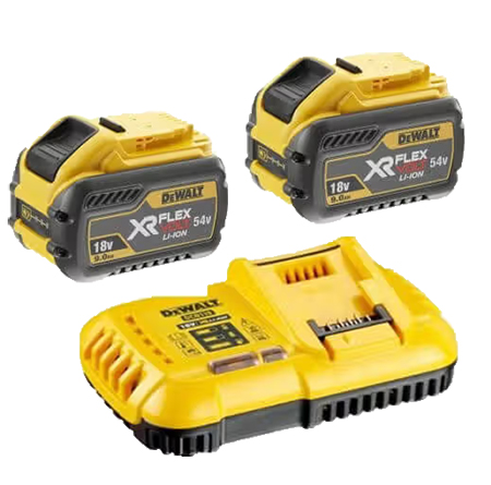 З/У к аккумуляторной батарее для электроинструментов DeWALT + 2 аккумулятора (DCB118X2) - Фото 1