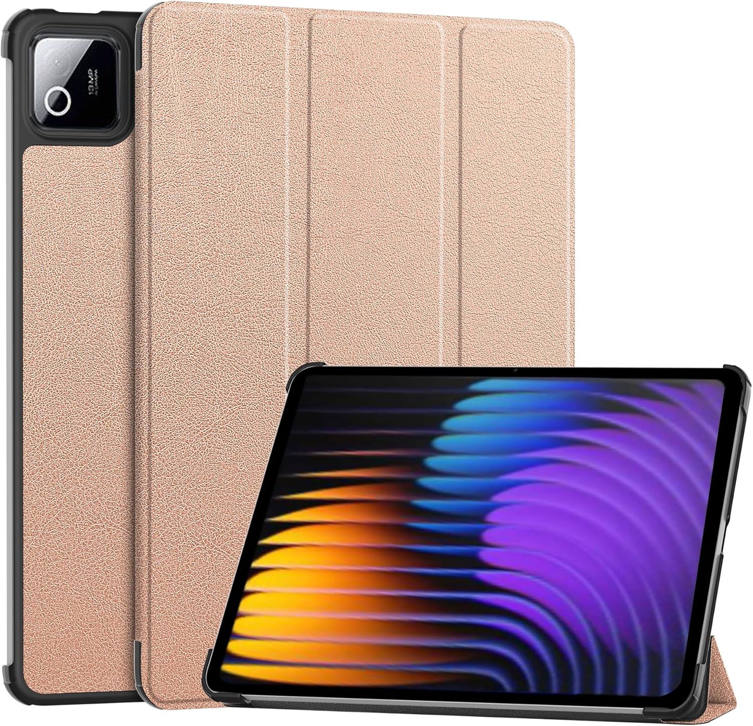 Купити Чохол для планшета BeCover Smart Case for Xiaomi Pad 8 / 8 Pro 11.2" Rose Gold (714594) - Фото 1 Чохол для планшета BeCover Smart Case for Xiaomi Pad 8 / 8 Pro 11.2" Rose Gold (714594) - Фото 1