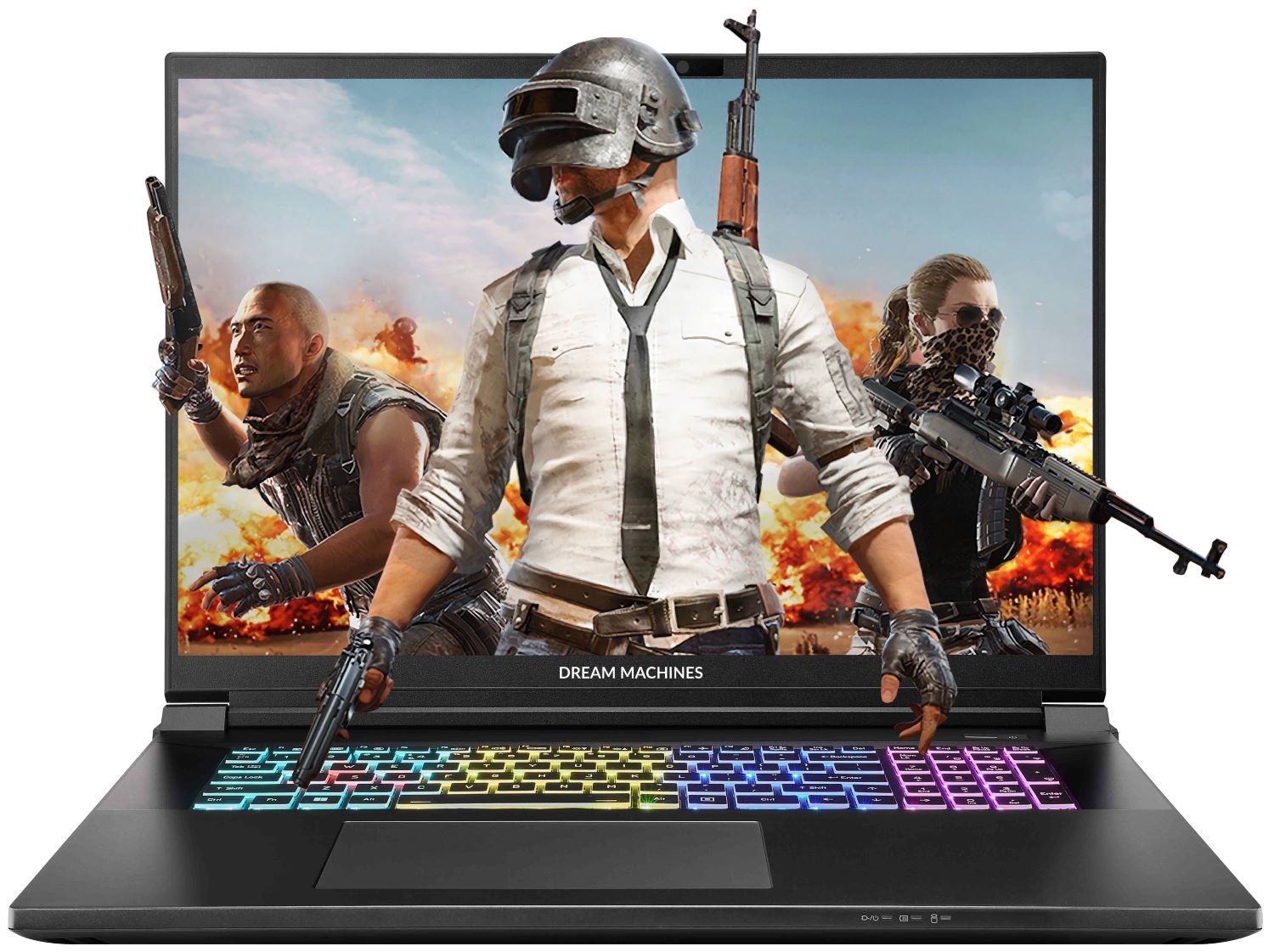 Ноутбук игровой Dream Machines RX5080-18 (RX5080-18UA22) Black - Фото 1